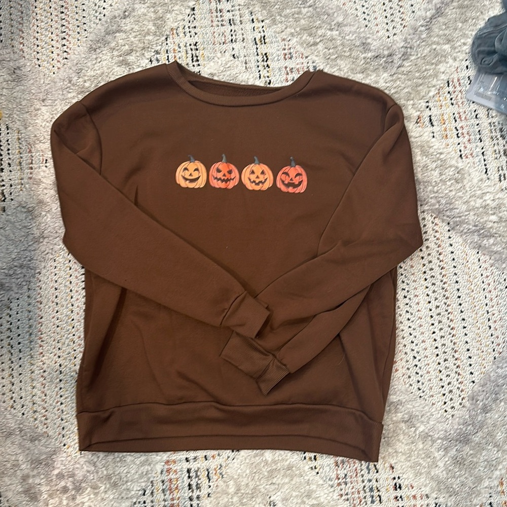 Pumpkin sweatshirt